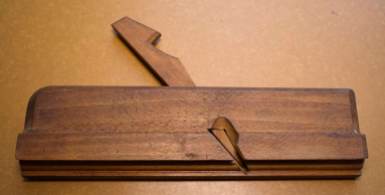 Molding plane made by Jan Arendtz in 1664. Photo: Roald Renmælmo