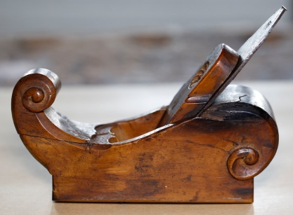 Plane made by Jan Arendtz in 1664. Photo: Roald Renmælmo